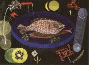 Paul Klee Around the Fish oil painting artist